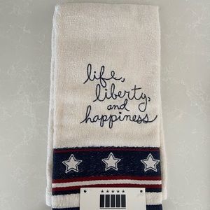 Life, Liberty, & Happiness 4th of July Towel